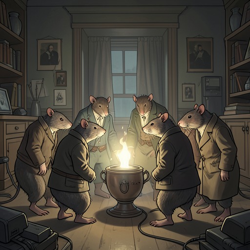 Cooperation Versus Domination from "The Amazing Maurice and His Educated Rodents". From the Clan’s fragile rules to Spider’s offer of collective power, the novel distinguishes mutual cooperation from unity imposed by force.