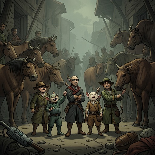 The Choice to Be Called Vermin from "The Amazing Maurice and His Educated Rodents". The characters challenge the label of vermin by showing that moral status arises from thought, relationship, and action rather than species.