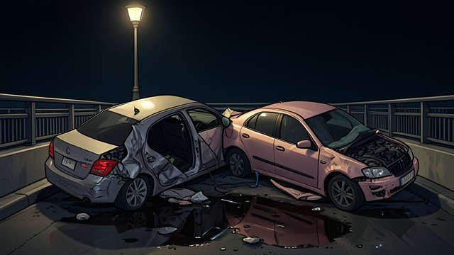 The Collision from "Accident". The Collision Chance becomes catastrophe On the Golden Gate Bridge, a collision tears through the night and fuses two cars into a mass of wreckage.