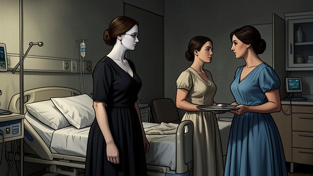 Denial at the Bedside from "Accident". Denial at the Bedside A difficult sight Page takes her mother and sister to see Allyson, whose serious brain injury, coma, and medical equipment make her…