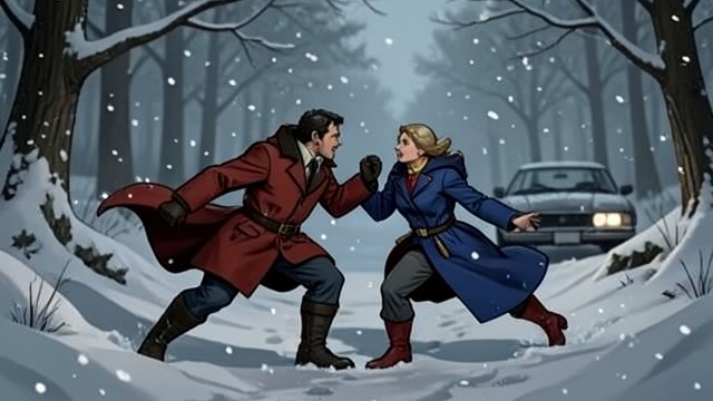 The Attack on the Path from "Let the Right One In". The Attack on the Path A life altered Eli attacks Virginia in the snow, and Lacke drives the creature away before she is fatally wounded.