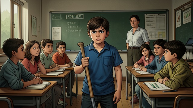 The Public Refusal from "Let the Right One In". The Public Refusal No to a demand Jonny orders Oskar to clear the sandbox, and Oskar refuses in front of the class.