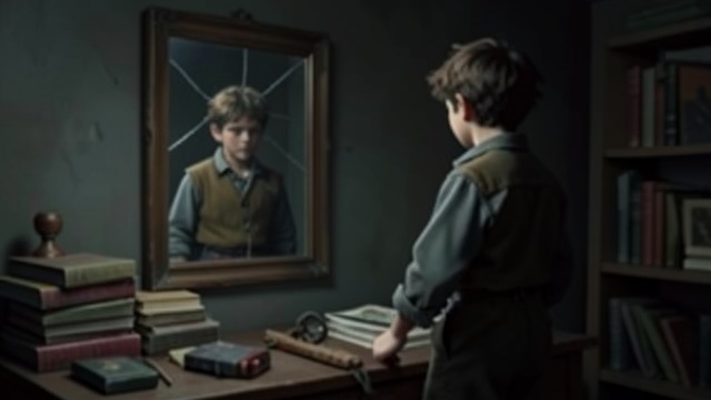 The Boy in the Mirror from "Let the Right One In". The Boy in the Mirror Selfhood under attack Oskar sees himself as a humiliating collection of bodily failures and a target for Jonny’s cruelty.