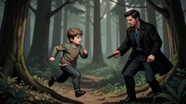 A Limit in the Forest from "Let the Right One In". A Limit in the Forest Refusing the youngest victim Hakan follows a girl into the woods but hesitates, deciding he cannot kill such a young child.