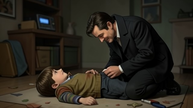 The Boy in the Clearing from "Let the Right One In". The Boy in the Clearing An apology after murder Hakan anesthetizes and kills a boy for blood, then caresses him and whispers forgiveness.