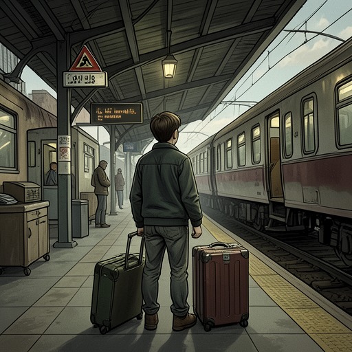 Oskar’s Passage into a New Life from "Let the Right One In". This flow traces Oskar’s changing self-image, his attempted escape from family conflict, and his final decision to leave with Eli.
