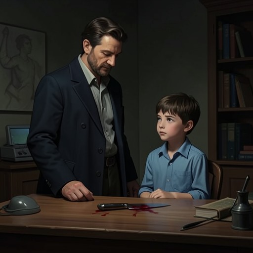 Hakan’s Moral Conflict from "Let the Right One In". This flow traces Hakan’s struggle between his revulsion at harming children, his dependence on Eli, and his inability to stop acting violently.