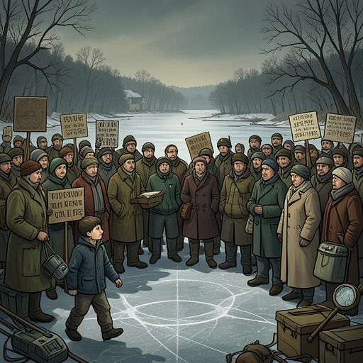 The Blackeberg Residents’ Search for Meaning from "Let the Right One In". This flow follows how residents turn a missing man, a killing, and a mysterious child into competing explanations and acts of local justice.