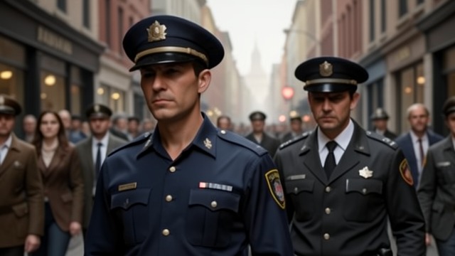 The False Inspector from "The IPCRESS File". The False Inspector Uniform as Authority Housemartin’s Metropolitan Police uniform initially gives him the appearance of official authority.