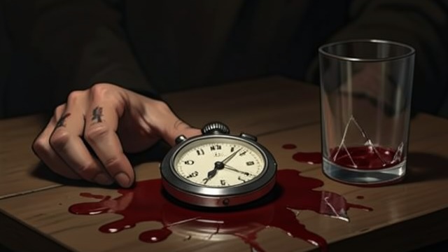 The Broken Watch from "The IPCRESS File". The Broken Watch A Stopped Measure The narrator’s watch is smashed during the beating after his arrest and stops at 4:22.