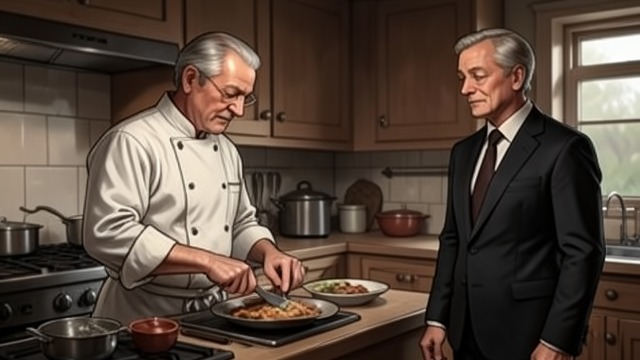 A Kitchen as Negotiating Room from "The IPCRESS File". A Kitchen as Negotiating Room A Domestic Performance Jay prepares lobster in a spotless kitchen while discussing his business with the narrator.