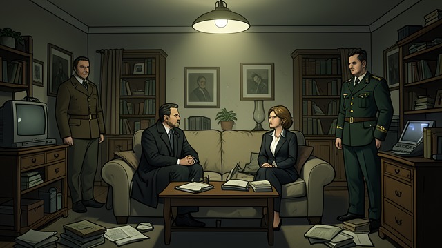 A Secret Meeting from "The IPCRESS File". A Secret Meeting The Unexpected Company The narrator returns to Dalby’s house and sees Jay and K.K. with Dalby and Murray.