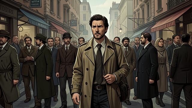 Noticing the Details from "The IPCRESS File". Noticing the Details Observation as Skill The narrator studies clothing, mannerisms, entrances, and the movement of people through the city.