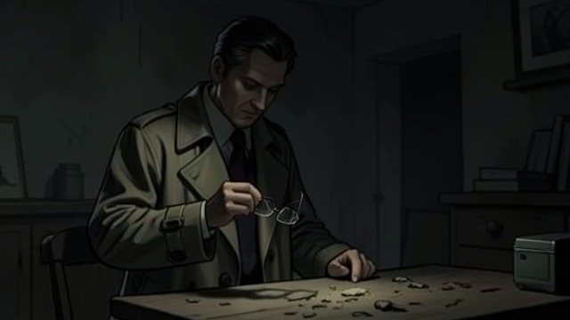 A Pair of Dead Spectacles from "The IPCRESS File". A Pair of Dead Spectacles An Object Left Behind The narrator receives a dead man’s cracked spectacles from Dalby and recognizes how intimately they belonged to…