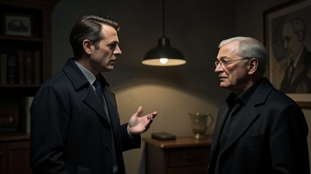 Barney’s Decision from "The IPCRESS File". Barney’s Decision A Friend Breaks Cover Barney risks a secret meeting to tell the narrator that he is suspected and to offer him a way out.
