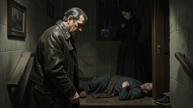 A Return to the Flat from "The IPCRESS File". A Return to the Flat A Disturbed Home The narrator returns to Charlie’s flat and finds it ransacked, with Charlie dead on the landing.
