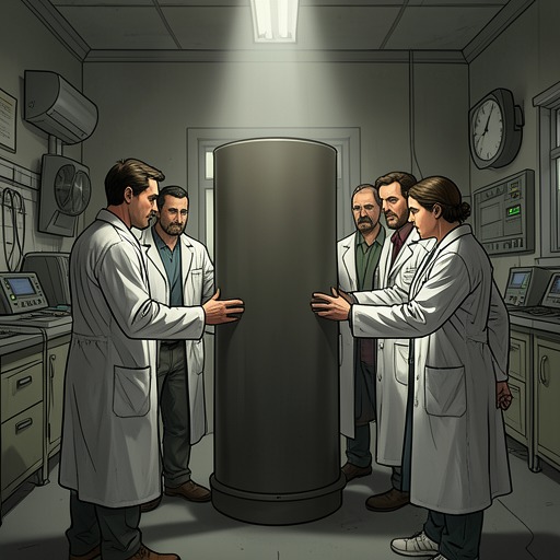 The Battle Over Scientific Knowledge from "The IPCRESS File". The bomb-test setting turns scientific research into a contest over who can know, interpret, and control destructive discoveries.
