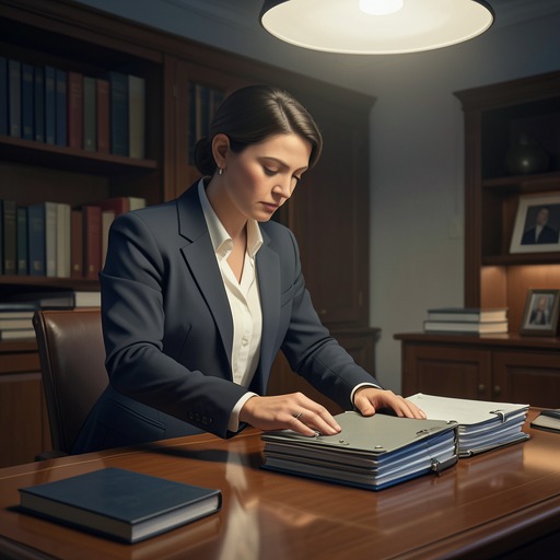 Alice’s Unshowy Authority from "The IPCRESS File". Alice’s meticulous administrative work and guarded advice provide continuity and protection while others underestimate her influence.