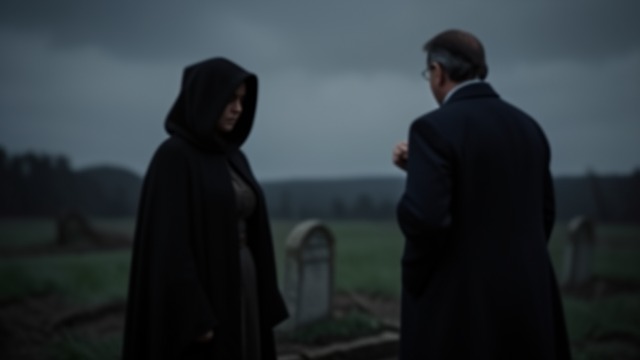 The Graveyard Encounter from "Gone for Good". A Story Katy Keeps A figure by the grave Katy tells Will that she saw a man beside Julie’s grave and believed he was Ken.