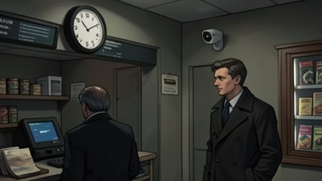 A Camera at Quick Go from "Gone for Good". Turning a Rumor into a Lead The Witness and the Store One neighbor recalls seeing Owen Enfield at a Quick Go store around the time of the killings.