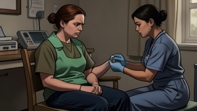 The Declining Dose from "Elena Knows". Dependence During the Search The medicine wears off Elena becomes unable to rise while visiting Isabel, despite wanting to return home.
