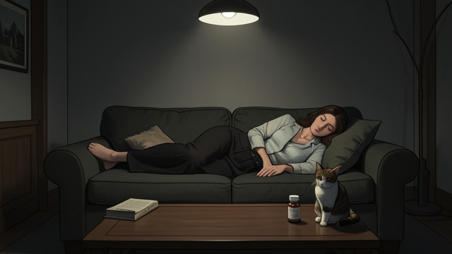 Waiting on Isabel's Couch from "Elena Knows". Waiting to Move Again The body pauses As the dose wanes, Elena cannot rise from Isabel's couch.