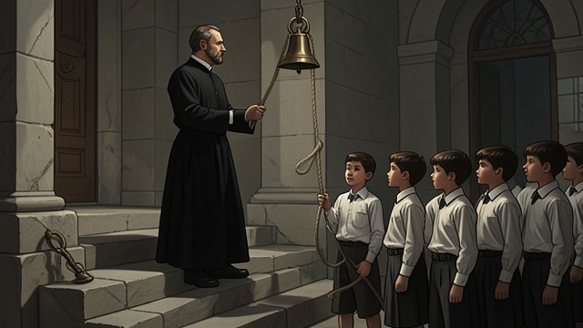 The Discovery from "Elena Knows". The Priest at the Belfry A body above the church Father Juan is summoned after boys discover Rita hanging from the church's bell yoke.