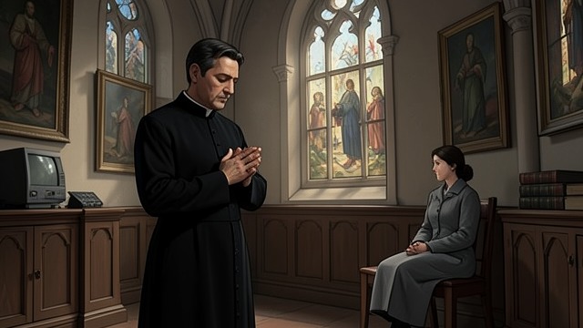 The Funeral Sermon from "Elena Knows". A Christian Account of Death Words of consolation Father Juan describes Rita as a just soul and prays for her place in God's kingdom.