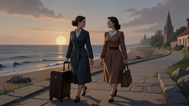 The Holiday Routine from "Elena Knows". A Shared Vacation Repeated journeys Elena and Rita travel to Mar del Plata every other year, rent modest rooms, and walk the seafront together.