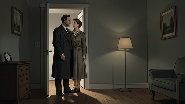 The Funeral Director's Question from "Elena Knows". No Family to Call A practical inquiry The funeral director asks whether anyone else can help Elena. She answers that there is no family.