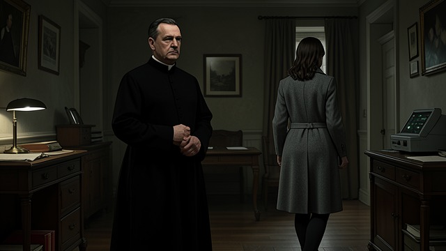 The Priest Left Behind from "Elena Knows". A Conversation Ends No answer supplied Father Juan tries to help Elena across the threshold, then reminds her that she is still a mother.