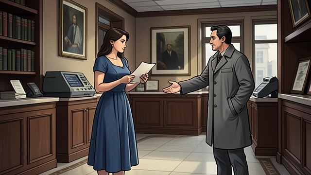 Help at the Bank from "Elena Knows". Assistance Elena Accepts A practical offer Roberto offers to deposit Elena's pension so she does not have to wait in line.