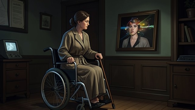 A Body for the Search from "Elena Knows". The Need for Another Body Physical limits Elena's Parkinson's disease makes travel, speech, and investigation increasingly difficult.