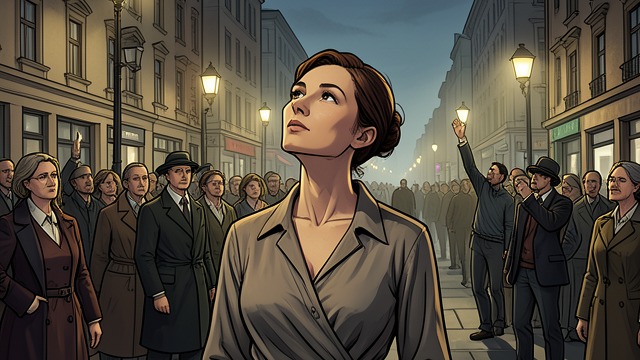 The Neighbor's Question from "Elena Knows". A Greeting Becomes an Obstacle Recognition without sight Someone greets Elena by name, but her stiff neck keeps her from seeing who it is.