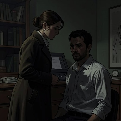 Elena and Isabel's Uneasy Meeting from "Elena Knows". The visit turns a remembered act of rescue into a conflict over whose body was used and what obligation, if any, followed.
