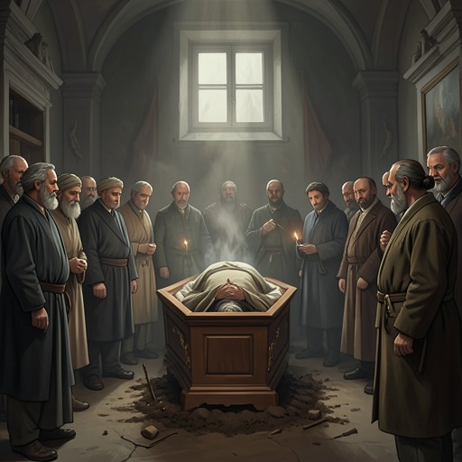 The Materiality of Death from "Elena Knows". Elena's memories of the funeral and Rita's body resist religious assurances of an afterlife and keep grief attached to physical remains.