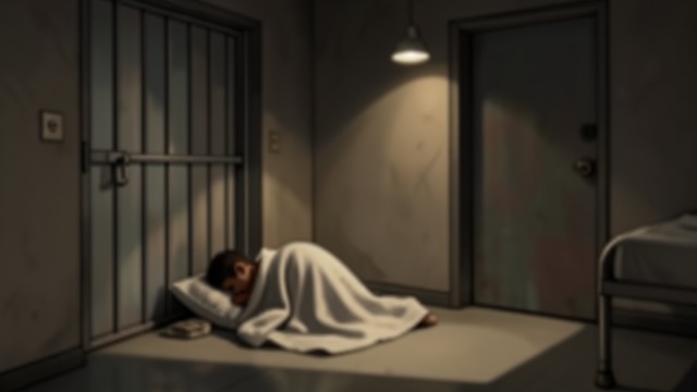 The Child’s Own Crisis from "Wann wird es endlich wieder so, wie es nie war". The Child’s Own Crisis A Patient’s Room After his violent breakdown, Joachim(Jocki) wakes in a locked hospital room and hides his face from the doctor.
