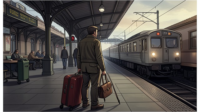 Leaving the Childhood Home from "Wann wird es endlich wieder so, wie es nie war". Leaving the Childhood Home A First Departure Joachim(Jocki) leaves Schleswig for the United States, wanting a life beyond the hospital and family tensions.