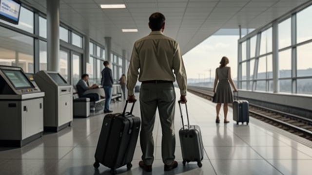 The Funeral and Departure from "Wann wird es endlich wieder so, wie es nie war". The Funeral and Departure Homecoming Joachim(Jocki) returns to Schleswig for the funeral, seeing his parents sitting silently at the airport.