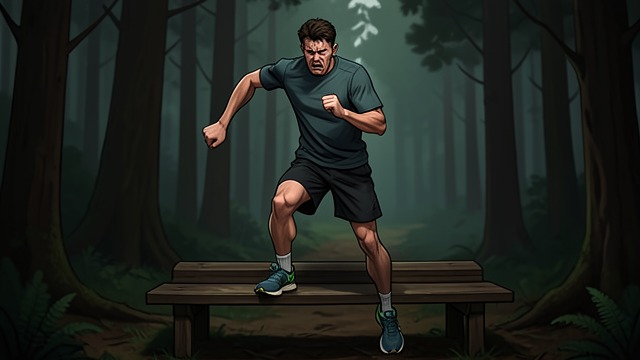 The First Run from "Wann wird es endlich wieder so, wie es nie war". The First Run Attempt Hermann sets out in new running clothes, determined to become a runner.