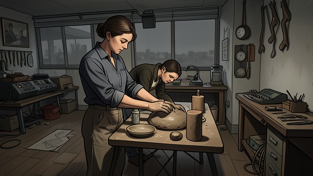 Art as Escape from "Wann wird es endlich wieder so, wie es nie war". Art as Escape Changing Pursuits Susanna tries dried-flower arrangements, pottery, and painting.