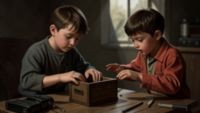 An Unusual Friend from "Wann wird es endlich wieder so, wie es nie war". An Unusual Friend Ferdinand’s Claims Ferdinand tells Joachim(Jocki) about secret missions, hidden passages, and thoughts others cannot read.