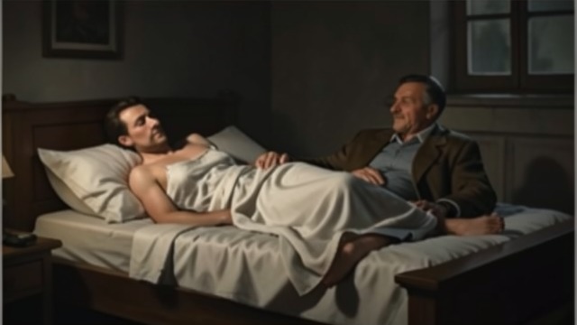 A Father’s Last Night from "Wann wird es endlich wieder so, wie es nie war". A Father’s Last Night Death Hermann dies after years of illness and escalating pain. His wife tells the narrator how the pain stopped as paralysis took hold.