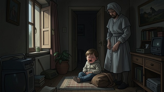 Sleep in the Noise from "Wann wird es endlich wieder so, wie es nie war". Sleep in the Noise A Chosen Comfort The family closes its windows, but Joachim(Jocki) insists that his remain open.