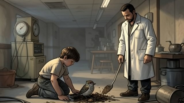 The Burial Debate from "Wann wird es endlich wieder so, wie es nie war". The Burial Debate Competing Rituals The brothers prepare to burn the bird, but their mother insists that it be buried.