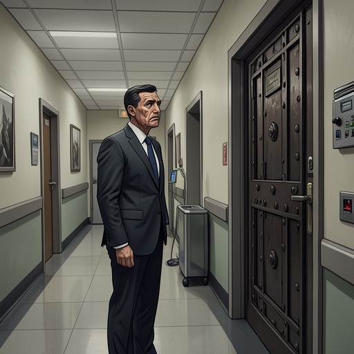 The Father’s Farewell to Work from "Wann wird es endlich wieder so, wie es nie war". This flow traces Hermann’s professional identity from institutional leadership through illness to his admission that he will never work again.