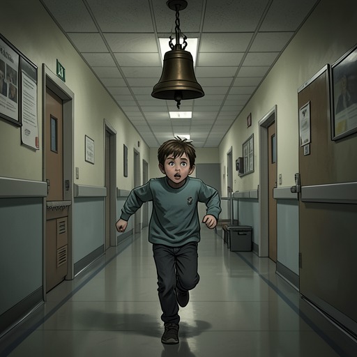 The Bell Ringer’s Transformation from "Wann wird es endlich wieder so, wie es nie war". This flow follows Joachim(Jocki)’s fear of the Bell ringer as it becomes trust, exhilaration, and finally unanswered loss.