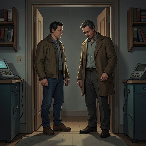 Joachim(Jocki) and Martin from "Wann wird es endlich wieder so, wie es nie war". This flow traces the brothers’ uneven intimacy from childhood teasing to the silence left by Martin’s death.