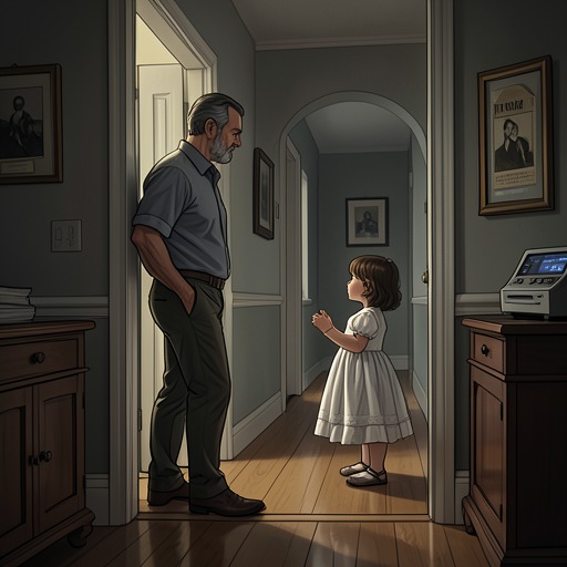 The Boy Who Reappears from "Wann wird es endlich wieder so, wie es nie war". This flow traces Joachim(Jocki)’s adult return to Hesterberg and the apparition-like encounter with a child occupying his former room.