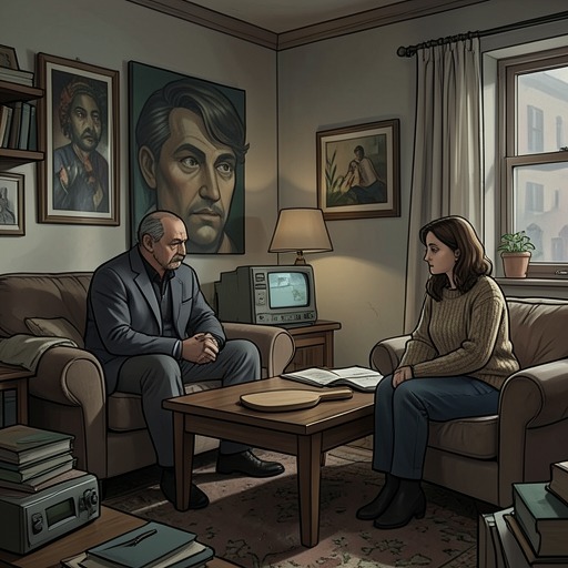 The Meaning of Being Different from "Wann wird es endlich wieder so, wie es nie war". This flow traces the memoir’s changing boundary between madness and normality through the narrator’s home, friendships, and adult reflection.